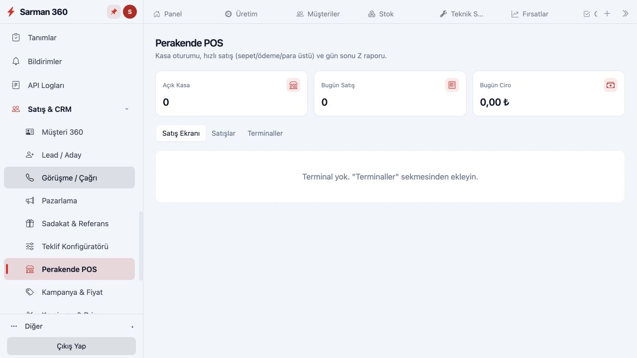 Perakende Zincirleri — Perakende POS
